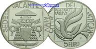 Vatikan 5 Euro Sede Vacante, inkl. Etui & Zertifikat & Schuber