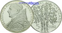 Vatikan 5 Euro 1. Pontifikatsjahr, inkl. Etui & Zertifikat & Schuber