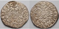 Rietberg, Grafschaft, seit 1764 Fürstentum Kipper-Schilling, 1/21 Taler Johann III. von Ostfriesland 1600 - 1625, <b>-RAR-