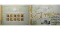 Deutschland 250. Geburtstag Goethes/Weimar