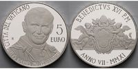 Vatikan 5 Euro Seligsprechung Johannes Paul II.