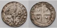 Paderborn, Bistum Pfennig<br> Bernhard II. von Oesede, 1186 - 1203, <b>- VERY RARE-