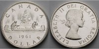 Kanada 1 $ Eliz.II/Kanu,