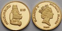 Solomon Inseln 10 Dollar1,24g fein13,92 mm Ø Nguzunguzu, inkl. Kapsel und MDM-Zertifikat