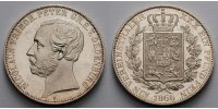 Oldenburg Vereinstaler Nicolaus Friedrich Peter 1853-1900, <b>-RAR-</b>,