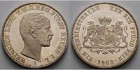 Reuss, Jüngere Linie Vereinstaler Heinrich LXVII. 1854-1867, <b>-RAR-</b>,