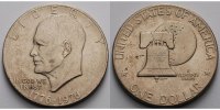 USA / United States 1 $ Eisenhower Dollar 1776 -1976, 1976 (Philadelphia)