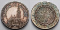 Freiburg 34,77 g fein 40 mm Ø Medaille in Silber Freiburg, XIII. - XIV. JHDT., -IMM 1977-