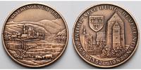 Beverungen Medaille Medaille in Bronze, Beverungen um 1665 - 650 Jahre Alte Burg