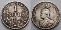 Deutsch-Ostafrika 1 Rupie Gullelmus II - Imperator  