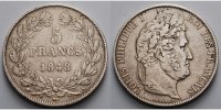 Frankreich 5 Francs Ludwig Philipp - Louis Phillipe I. 1830 - 1848