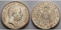 Sachsen 5 Mark Georg 1902 - 1904