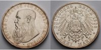 Sachsen-Meiningen 3 Mark Georg II., 1866-1914,