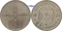 3. Reich 1933 - 1945 2 RM Garnisonkirche von Potsdam, mit Datum