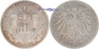 Hamburg 5 Mark Stadtwappen