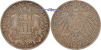 Hamburg 5 Mark Stadtwappen