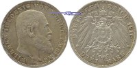 Württemberg 3 Mark Kursmünze, Wilhelm II,