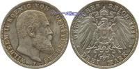 Württemberg 3 Mark Kursmünze, Wilhelm II,