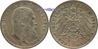 Württemberg 3 Mark Kursmünze, Wilhelm II,
