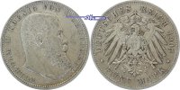 Württemberg 5 Mark Kursmünze, Wilhelm II,1891-1918