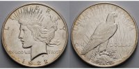 USA / United States 1 $ Peace Dollar 1921 - 1928, 1922 P (Philadelphia)