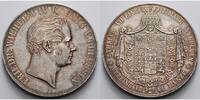 Brandenburg Preußen Doppeltaler Friedrich Wilhelm IV., 1840 - 1861, schöne Patina