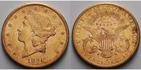 USA 20 $ 30,09gfein34 mm Liberty, San Francisco 1896 S Gold, (Coronet Head Double Eagle)
