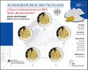 Deutschland 2 Euro<br> 5x Kloster Maulbronn i.Baden-Württemb., <br><b> kompl. Satz</b><br>(5 Prägestätten)