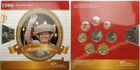 Niederlande 3,88 Kursmünzensatz /Abdankung der Königin Beatrix <i>mit Medaille in Cu/Ni <i></i>