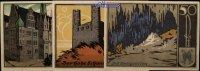 Saalfeld 3 x 50 Pfg. Stadt