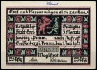 Greifenberg, Pom. 25 Pfg.   I- Grabowski 467.1 8,20 EUR 