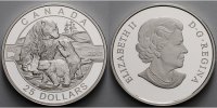 Kanada 25 $ 2013  PP O Canada-Polarb&auml;r, O Kanada Serie 2/5  inkl. Etui &... 86,80 EUR 