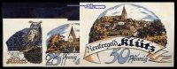 Klütz 10,25,50 Pfg. Grabowski 709.1
