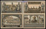 Kreuzburg, Oberschlesien 2x50,2x75 Pfg. Grabowski 744.2