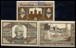 Kreuzburg, Oberschlesien 3x1Mk. Grabowski 744.3