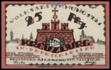 Kreuzburg, Oberschlesien 25 Pfg. Grabowski 744.1