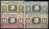 Labes, Pomm. 50,75 Pfg., 1,2 Mk Grabowski 755.1d