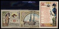 Lemgo 10,25,50 Pfg., Grabowski 789,3