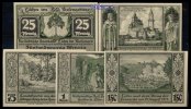 Lähn, Polen 25,50,75,100,150 Pfg., Grabowski 756,1b