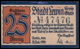 Läwin, Polen 25 Pfg., Grabowski L35.7a