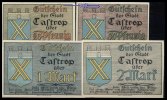 Castrop 25,50,100,200 Pfg.. Grabowski 223,1