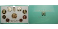 Vatikan 3,88 & 50 Euro Goldmünze 13,76g fein, 28 Kursmünzensatz offiziell Vatikan in PP 2013,sehr selten mit Goldmünze!