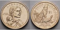 USA 1 $ Amerikanische Ureinwohner - Sacagawea-Delaware - Denver / Kupfer-Nickel 