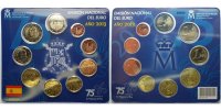 Spanien 5,88 Kursmünzensatz + 2 Euro Gedenkmünze Schloss El Escorial