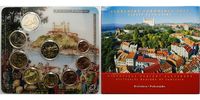 Slowakei 3,88 € Kursmünzensatz + 1 Medaille Historische Regionen - Bratislava - Podunajsko