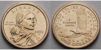 USA 1 $ Amerikanische Ureinwohner - Sacagawea - Philadelphia/ Kupfer-Nickel