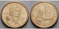 USA 1 $ Amerikanische Ureinwohner - Sacagawea - Philadelphia/ Kupfer-Nickel