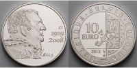 Belgien 10 Euro 2013  PP 5. Todestags von Hugo Claus (1929 - 2008), inkl... 49,80 EUR 