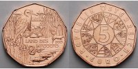 &Ouml;sterreich 5 Euro 2013  vzKupfer Land des Wassers - Wertvoll wie Wasser ... 8,50 EUR 