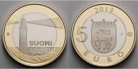 Finnland 5 Euro 2013  PP im Etui Aaland - Leuchtturm von S&auml;lsk&auml;r (Provin... 23,80 EUR 